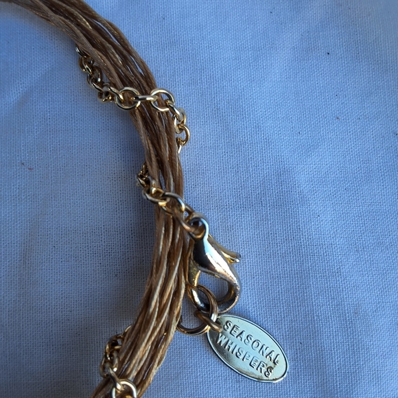 Tricolor Wire Wrapped chain branch bracelets - Picture 9 of 15